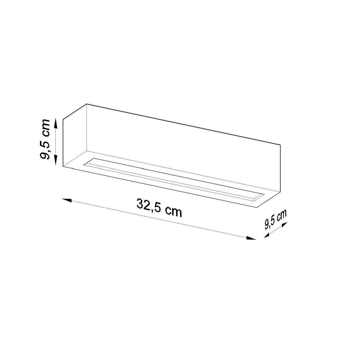 Kinkiet Ceramiczny Vega SL.0006 Sollux