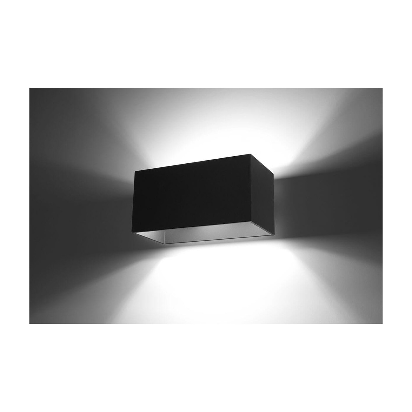 Kinkiet Quad Maxi Czarny SL.0527 Sollux