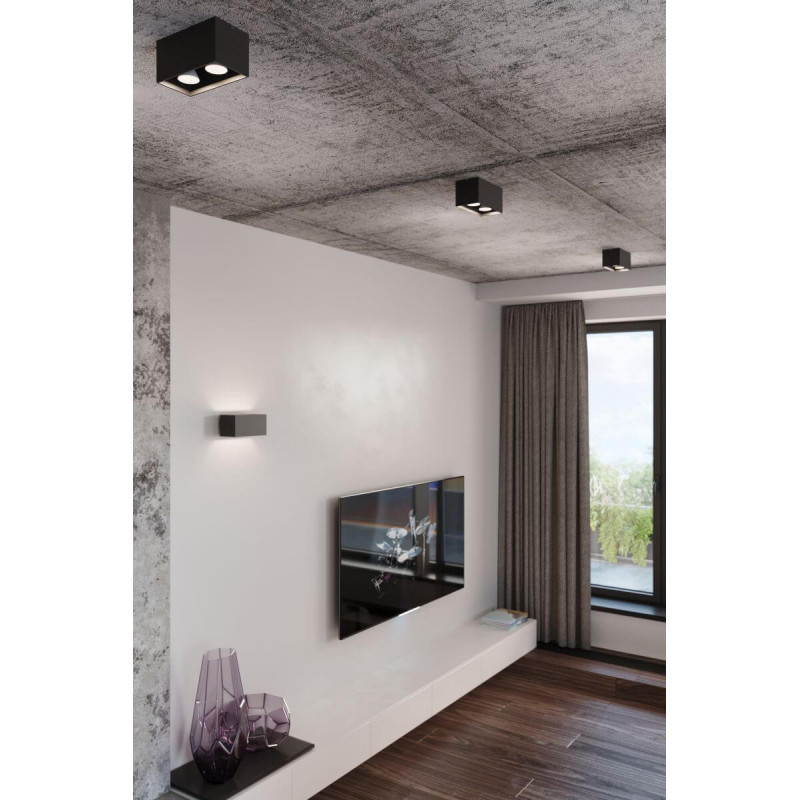 Kinkiet Quad Maxi Czarny SL.0527 Sollux