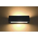Kinkiet Ceramiczny Vega Czarny SL.0878 Sollux