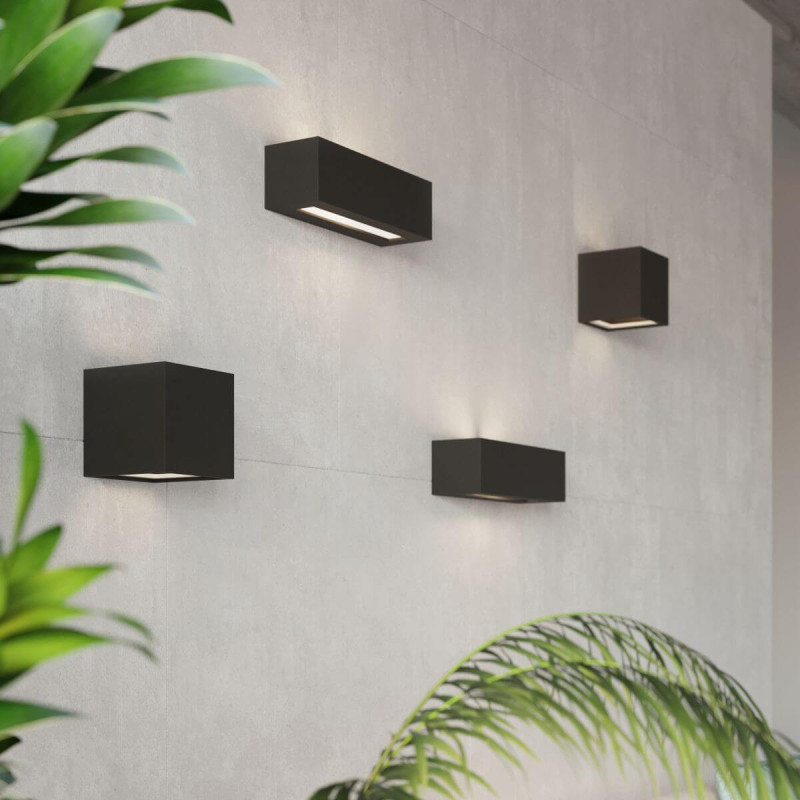 Kinkiet Ceramiczny Vega Czarny SL.0878 Sollux