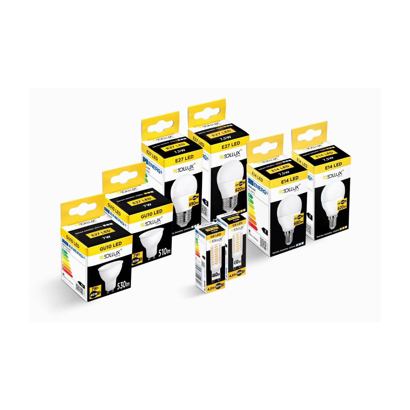 Żarówka LED E14 4000K 7,5W 680lm SL.0971 Sollux