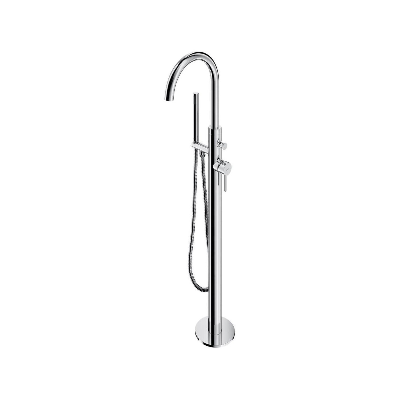 Bateria Wannowa Wolnostojąca Y Chrom Y1233CR Omnires
