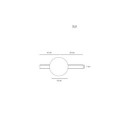 Kinkiet Garda 2 Black 1099C1 Aldex