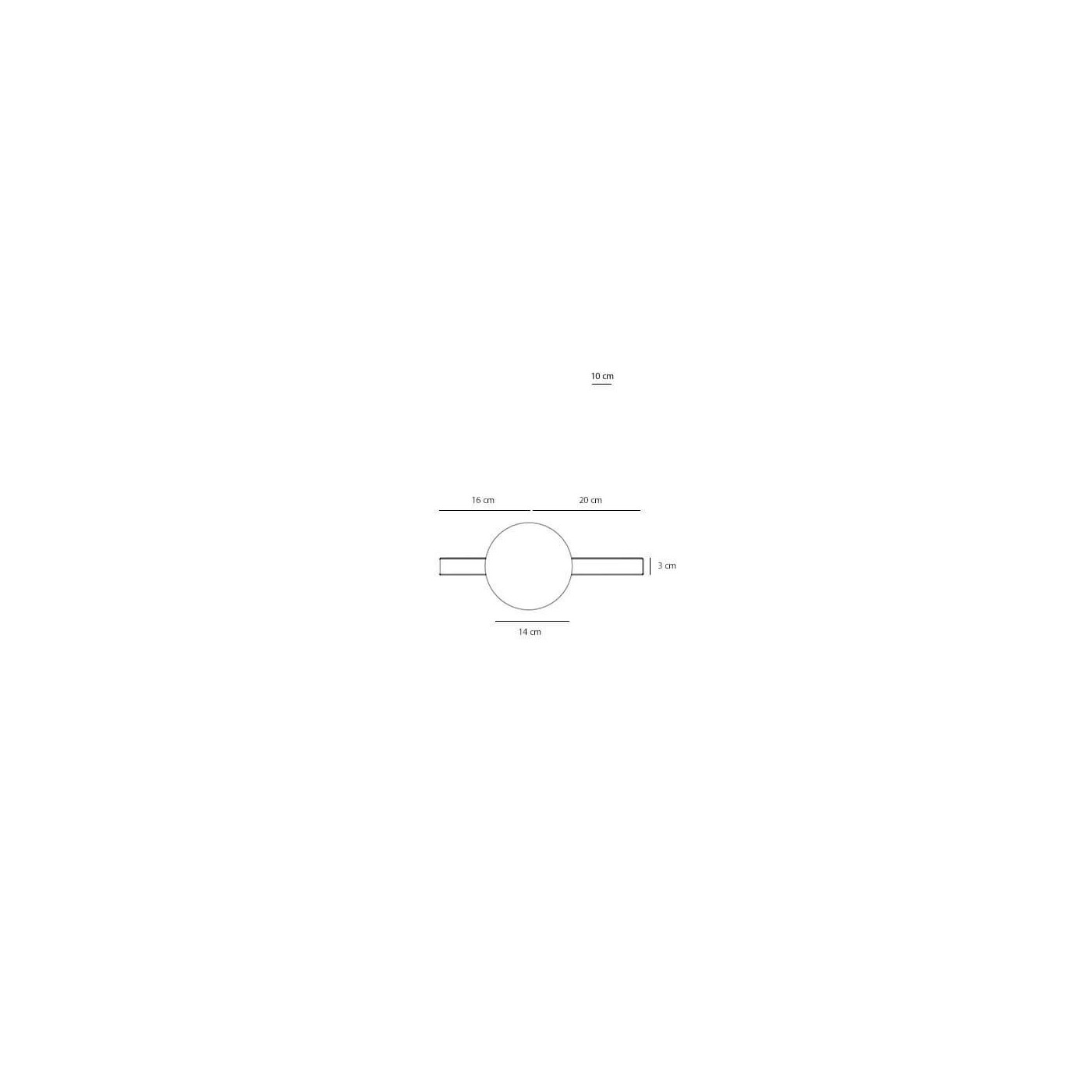 Kinkiet Garda 2 Black 1099C1 Aldex