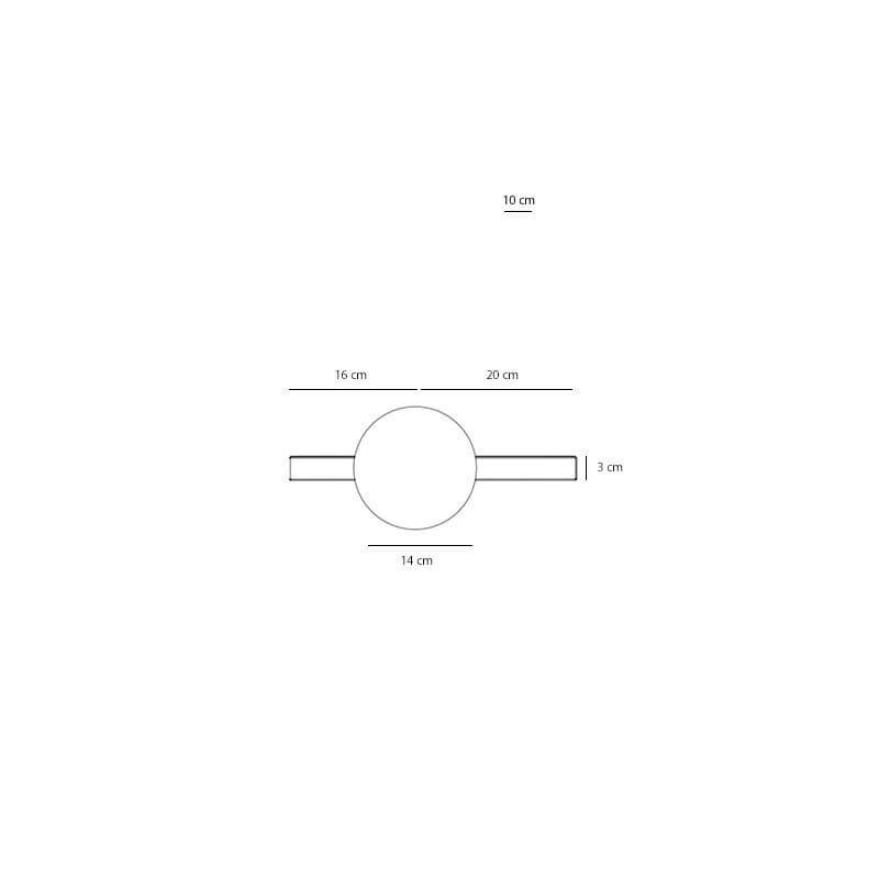 Kinkiet Garda 2 Black 1099C1 Aldex