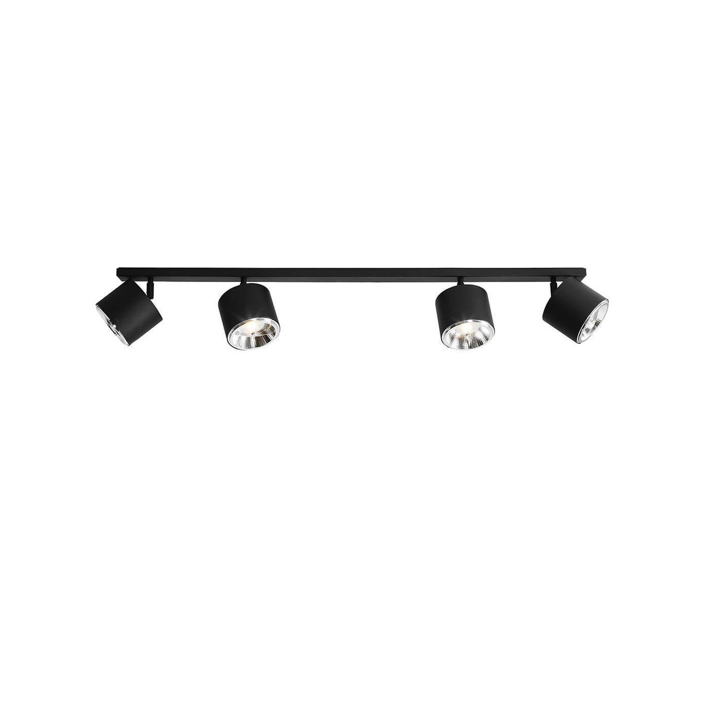Lampa Sufitowa Plafon Bot 2x2 Black 1047PL_L1 Aldex