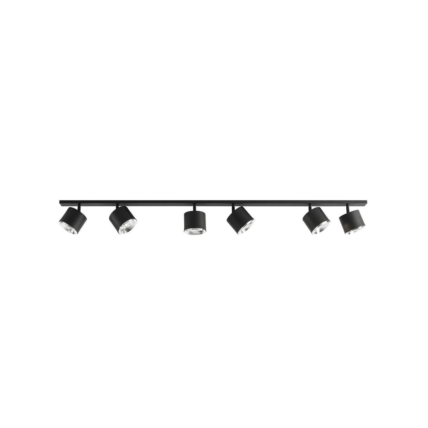 Lampa Sufitowa Plafon Bot 6 3x2 Black 1047PL_K Aldex