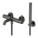 Bateria Wannowa Z Zestawem Prysznicowym Y Grafit Y1231GR Omnires