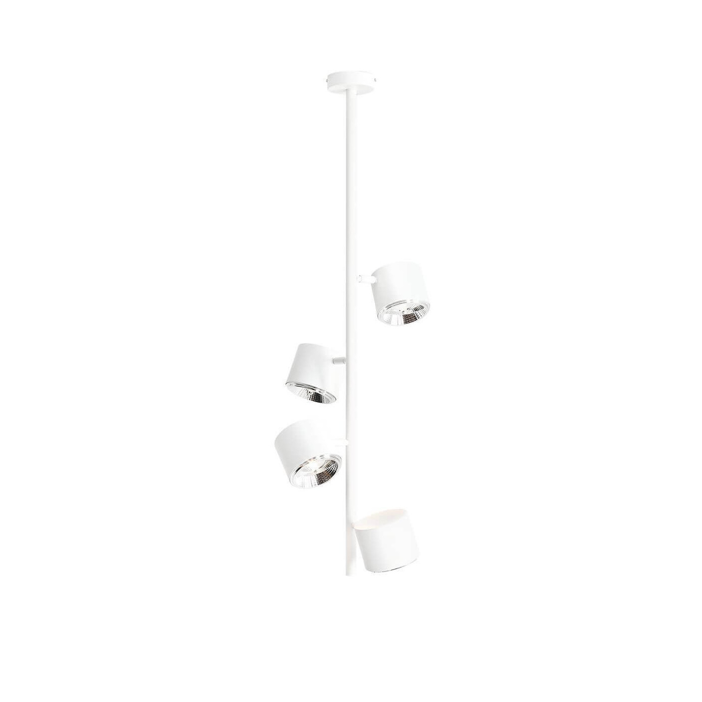 Lampa Sufitowa Plafon Bot 4 White Pionowy 1046PL_L2 Aldex