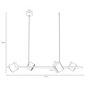 Lampa Wisząca Bot 4 White 1046L Aldex