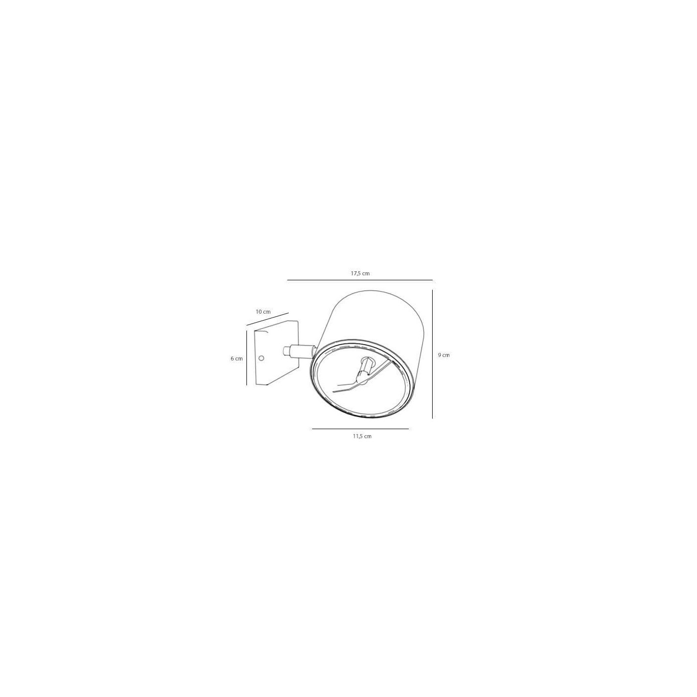Kinkiet Bot White 1046C Aldex