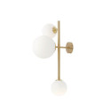 Kinkiet Dione 3 Brass 1092Y40 Aldex