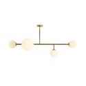 Lampa Wisząca Dione 4 Gold 1092PL_L30 Aldex