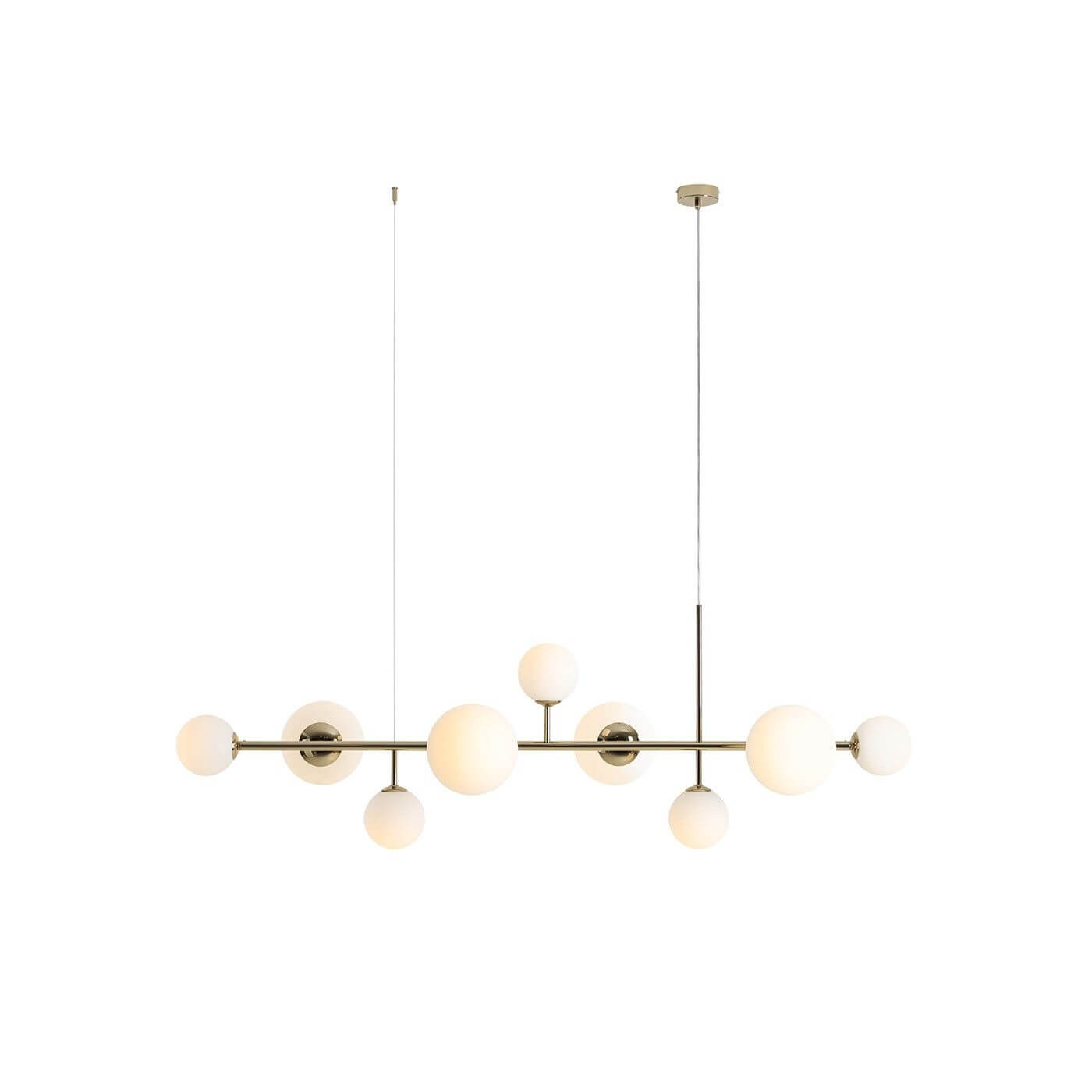 Lampa Wisząca Dione 9 Gold 1092N30 Aldex