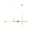 Lampa Wisząca Dione 6 Beige 1092K17 Aldex