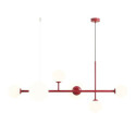 Lampa Wisząca Dione 6 Red Wine 1092K15 Aldex