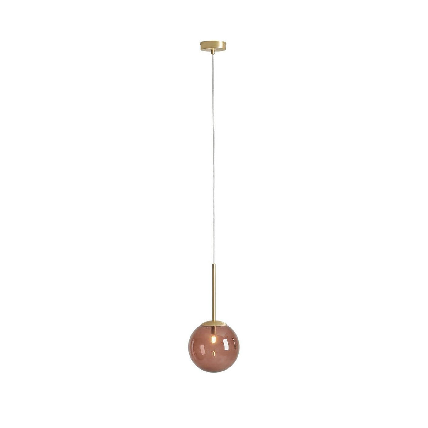 Lampa Wisząca Bosso Mini 20 Choco Cream 1119XS40_CK Aldex
