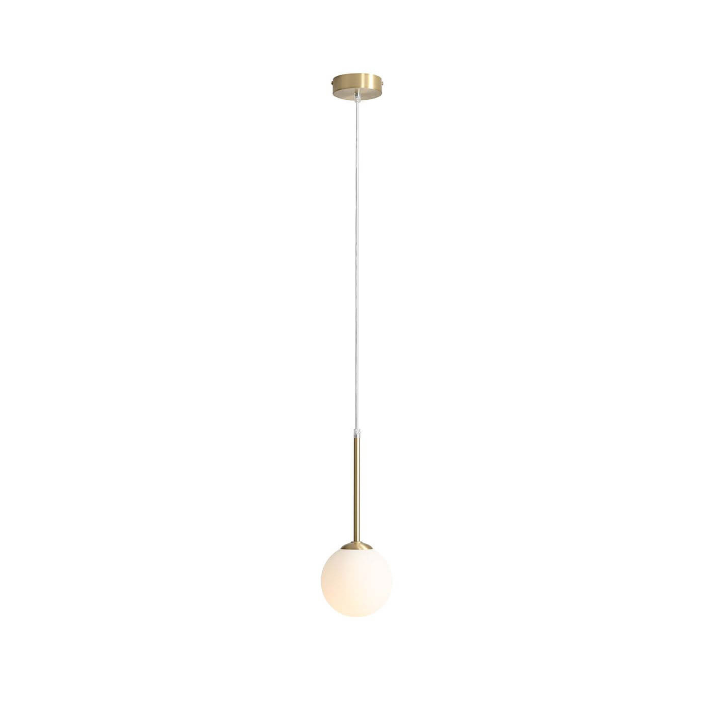 Lampa Wisząca Bosso Mini 14 Brass 1087XXS40 Aldex