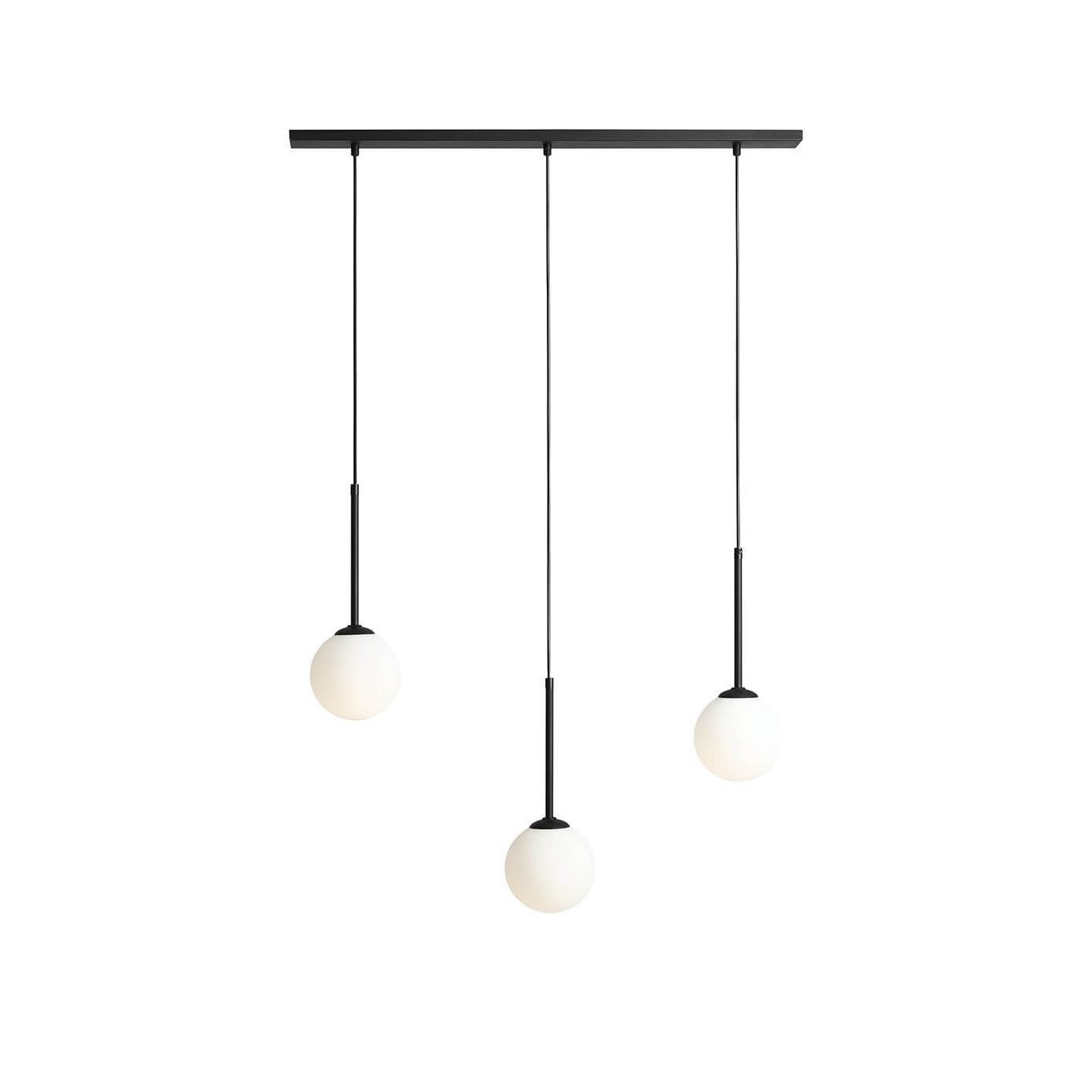 Lampa Wisząca Bosso 3 Black 1087E_1 Aldex