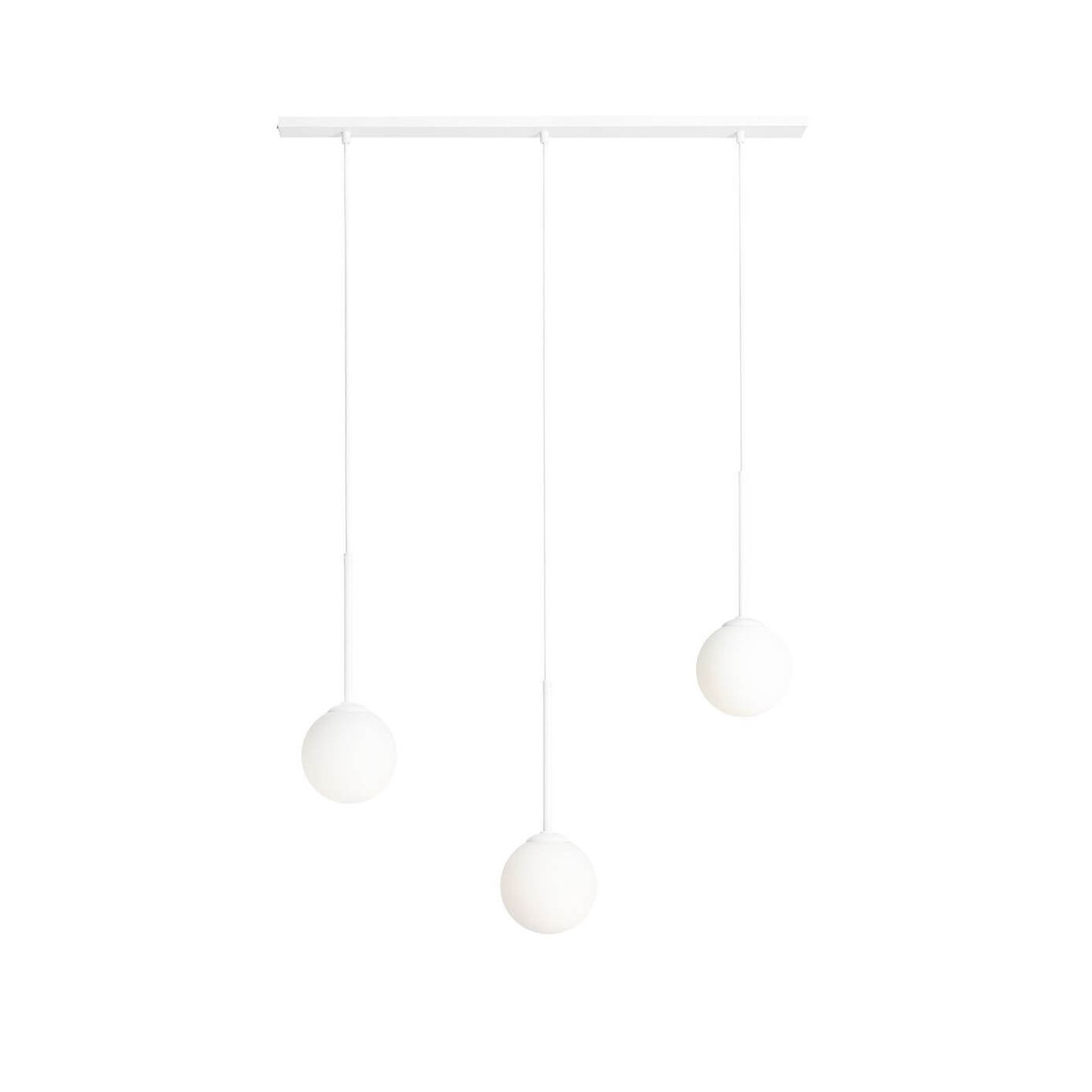 Lampa Wisząca Bosso 3 White 1087E Aldex