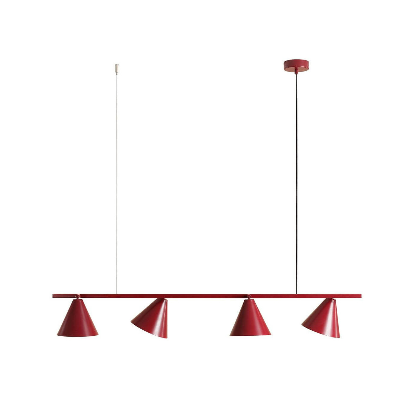 Lampa Wisząca Form 4 Red Wine 1108L15 Aldex