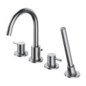 Bateria Wannowa 4-Otworowa Y Nikiel Y1232NI Omnires