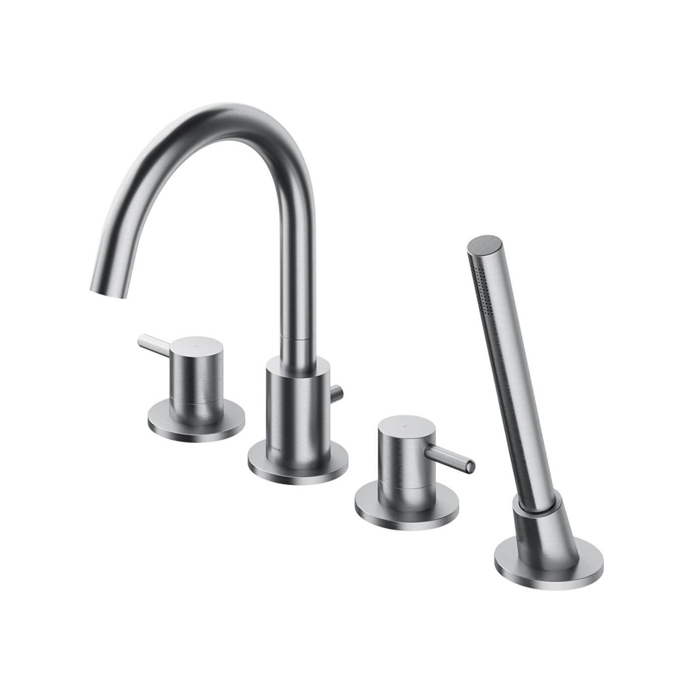 Bateria Wannowa 4-Otworowa Y Nikiel Y1232NI Omnires