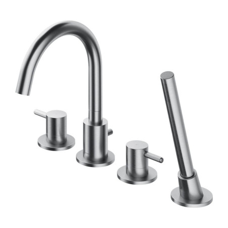 Bateria Wannowa 4-Otworowa Y Nikiel Y1232NI Omnires