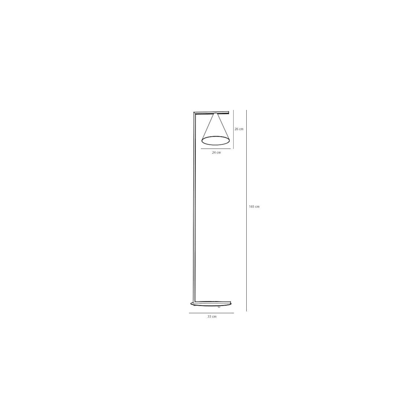 Lampa Stojąca Form Beige 1108A17 Aldex