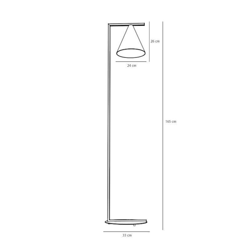 Lampa Stojąca Form Red Wine 1108A15 Aldex