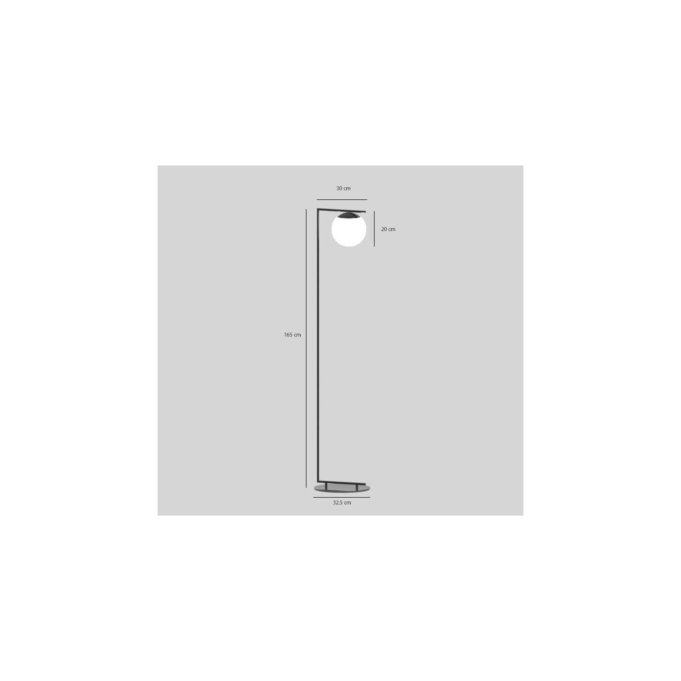 Lampa Stojąca Zac Red Wine 1038A15_1 Aldex