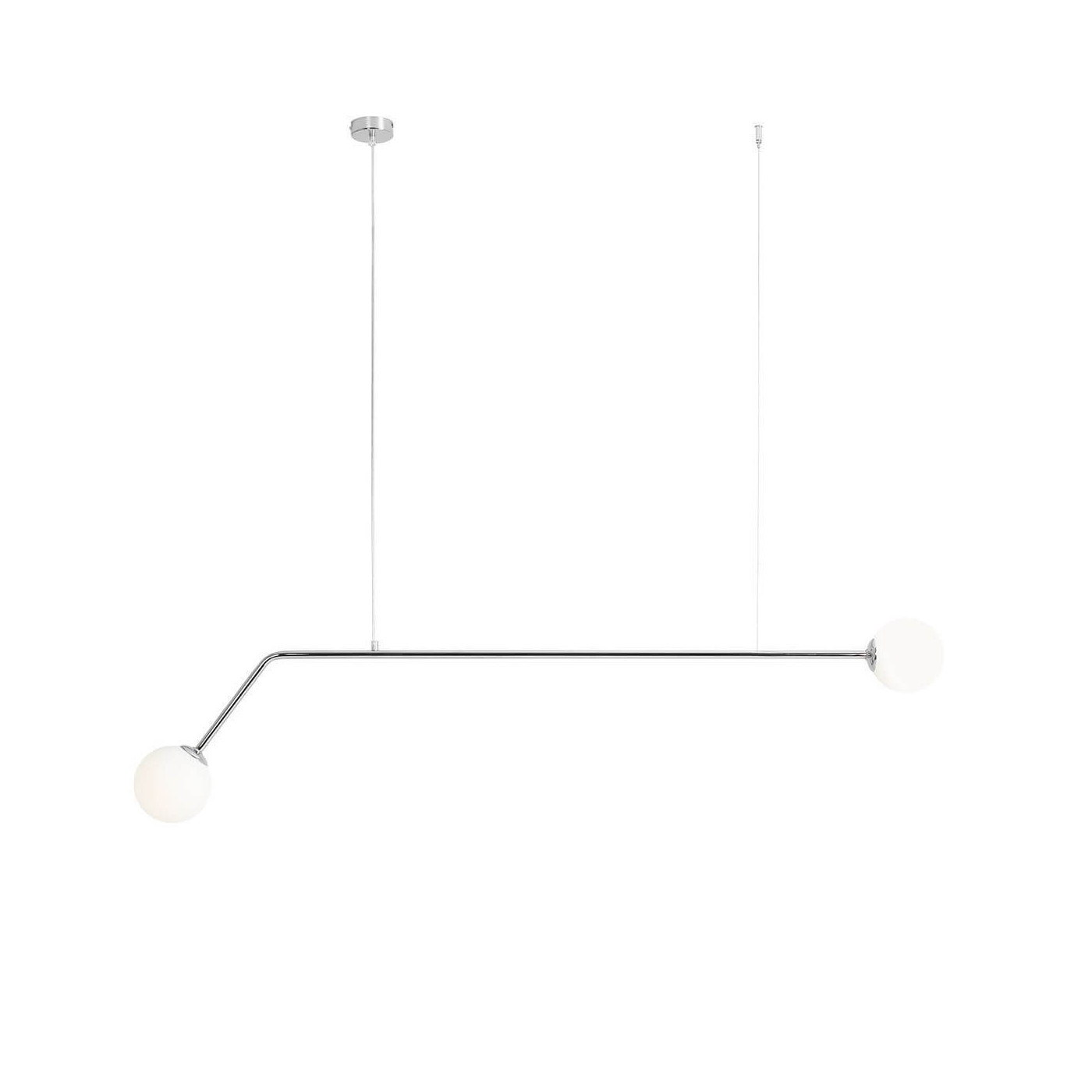 Lampa Wisząca Pure Chrome 1064H4 Aldex