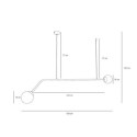 Lampa Wisząca Pure Chrome 1064H4 Aldex