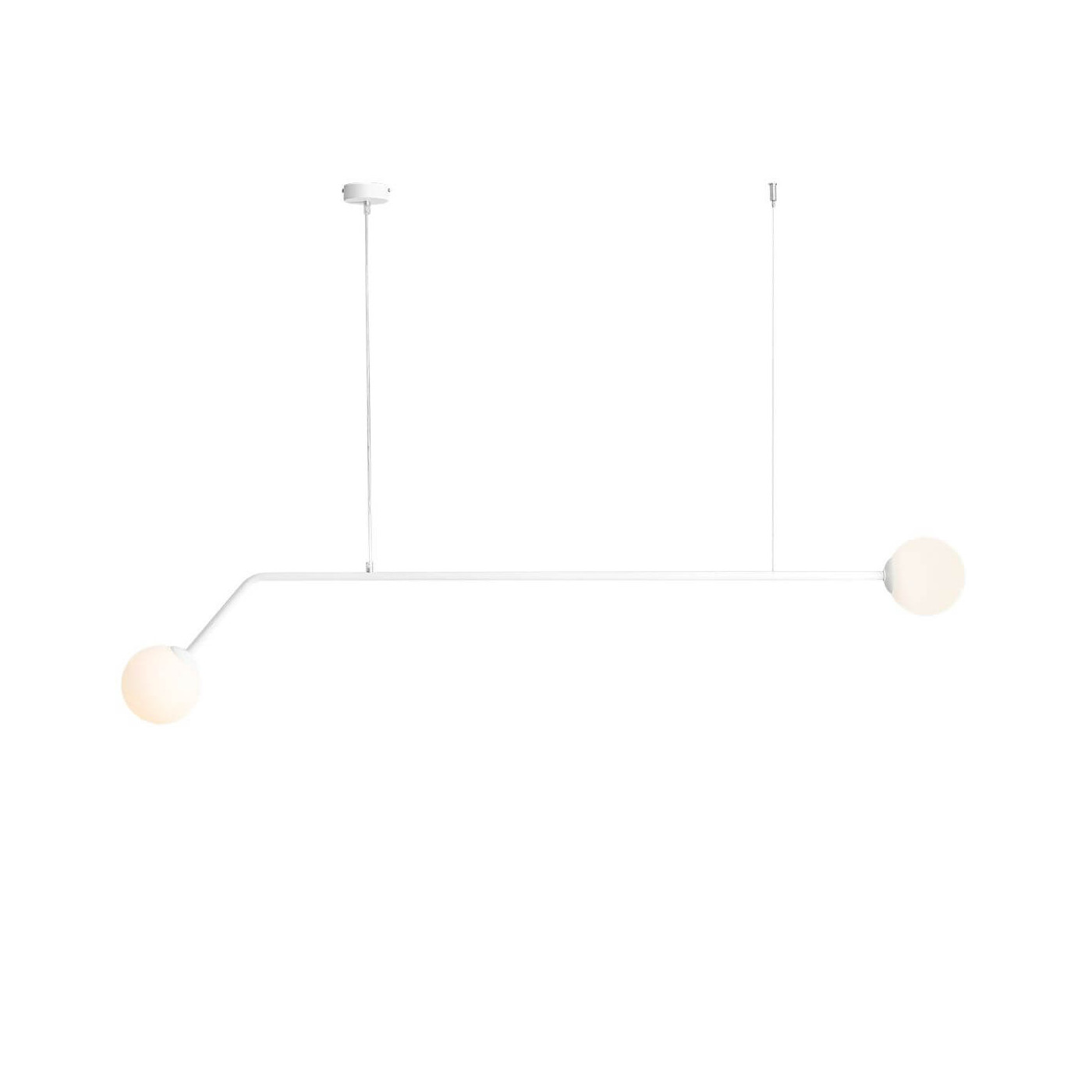 Lampa Wisząca Pure White 1064H Aldex