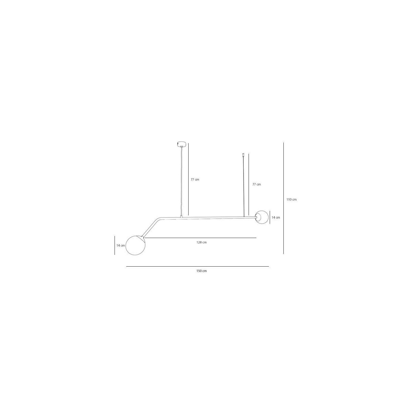 Lampa Wisząca Pure White 1064H Aldex