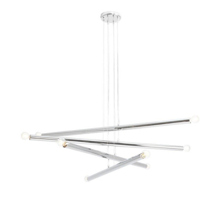 Lampa Wisząca Tubo 8 Chrome 1072P4 Aldex