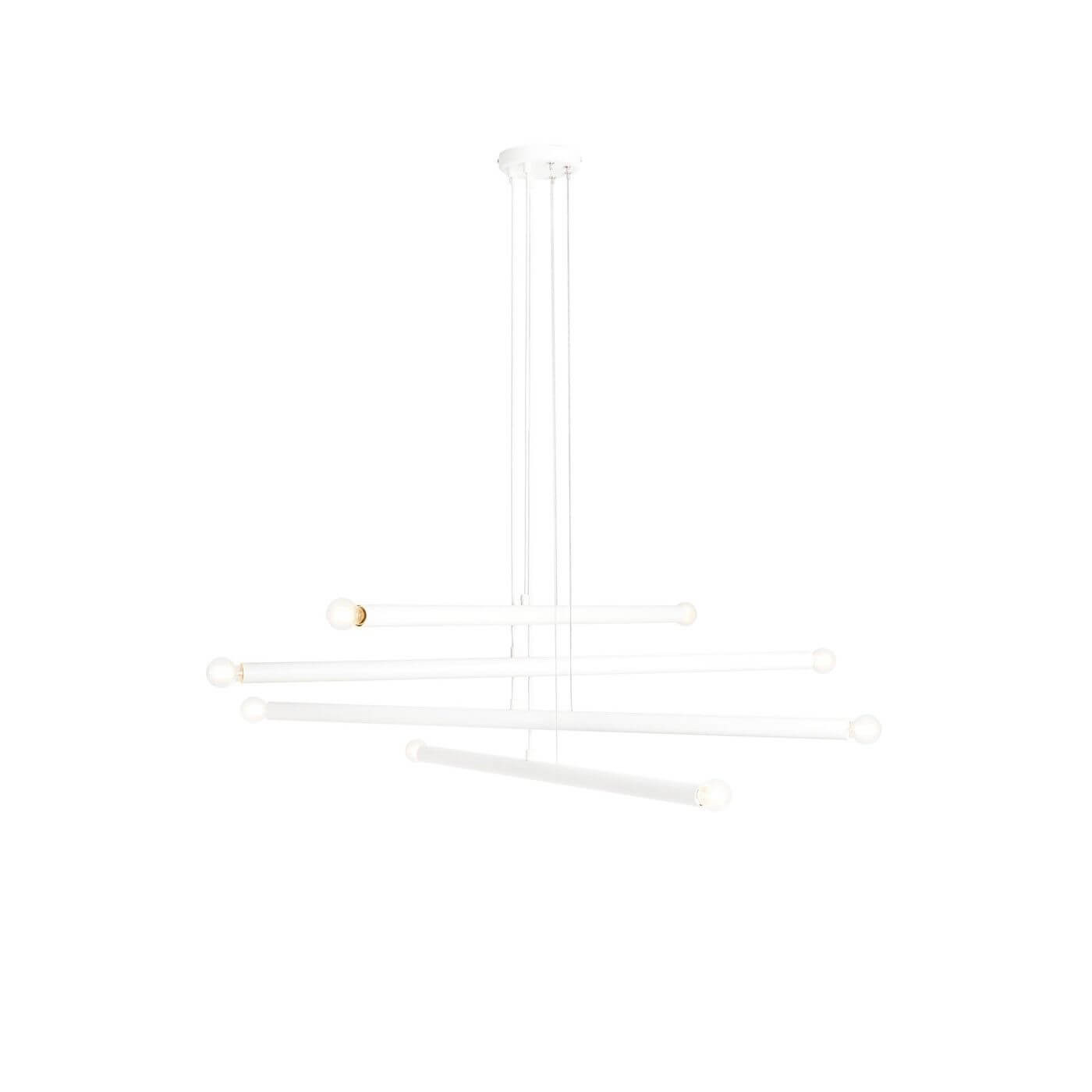 Lampa Wisząca Tubo 8 White 1072P Aldex