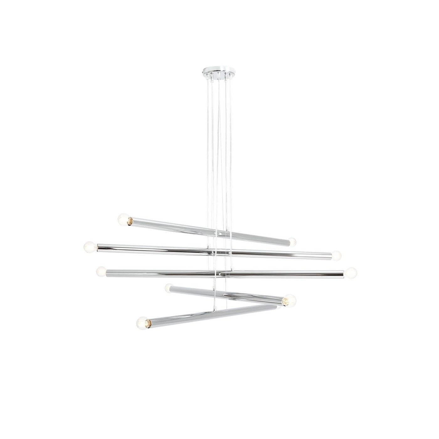 Lampa Wisząca Tubo 10 Chrome 1072M4 Aldex