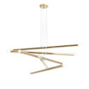 Lampa Wisząca Tubo 10 Gold 1072M30 Aldex