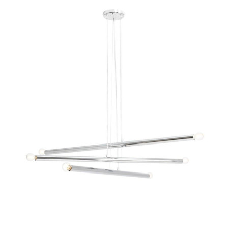 Lampa Wisząca Tubo 6 Chrome 1072K4 Aldex