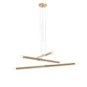 Lampa Wisząca Tubo 6 Gold 1072K30 Aldex