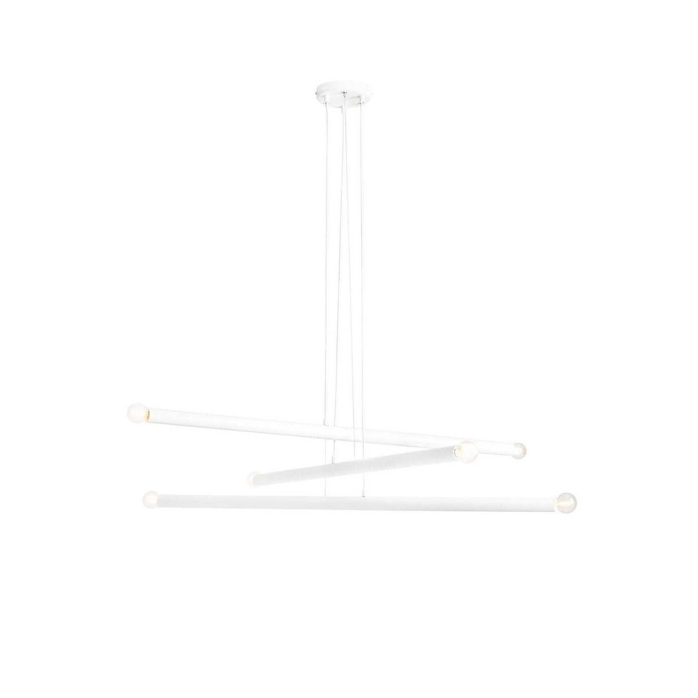 Lampa Wisząca Tubo 6 White 1072K Aldex