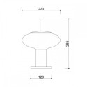 Lampa Stołowa Torni ST Biały TOS111P1 Ummo