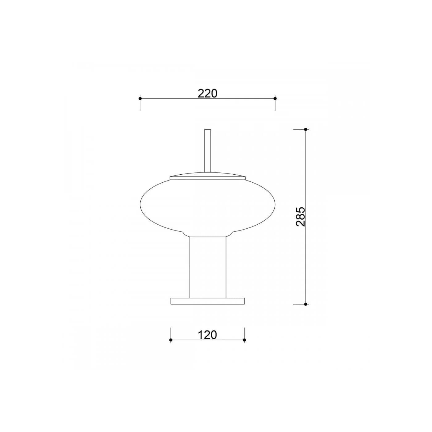 Lampa Stołowa Torni ST Biały TOS111P1 Ummo