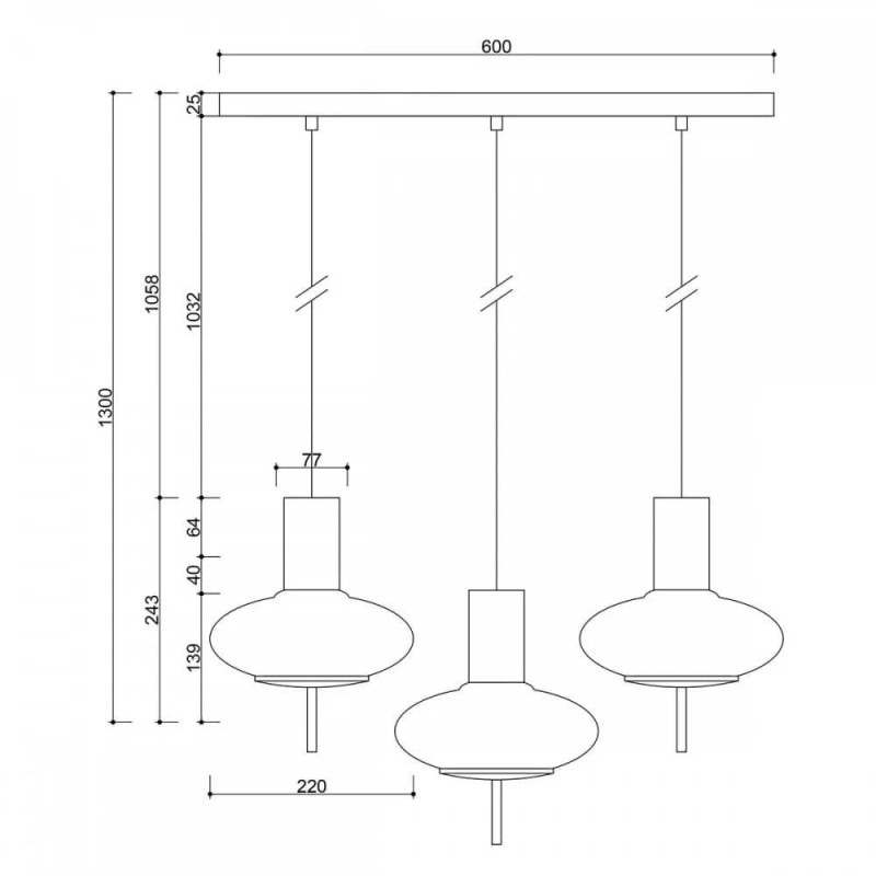 Lampa Sufitowa Torni A Biały TOL311P0 Ummo