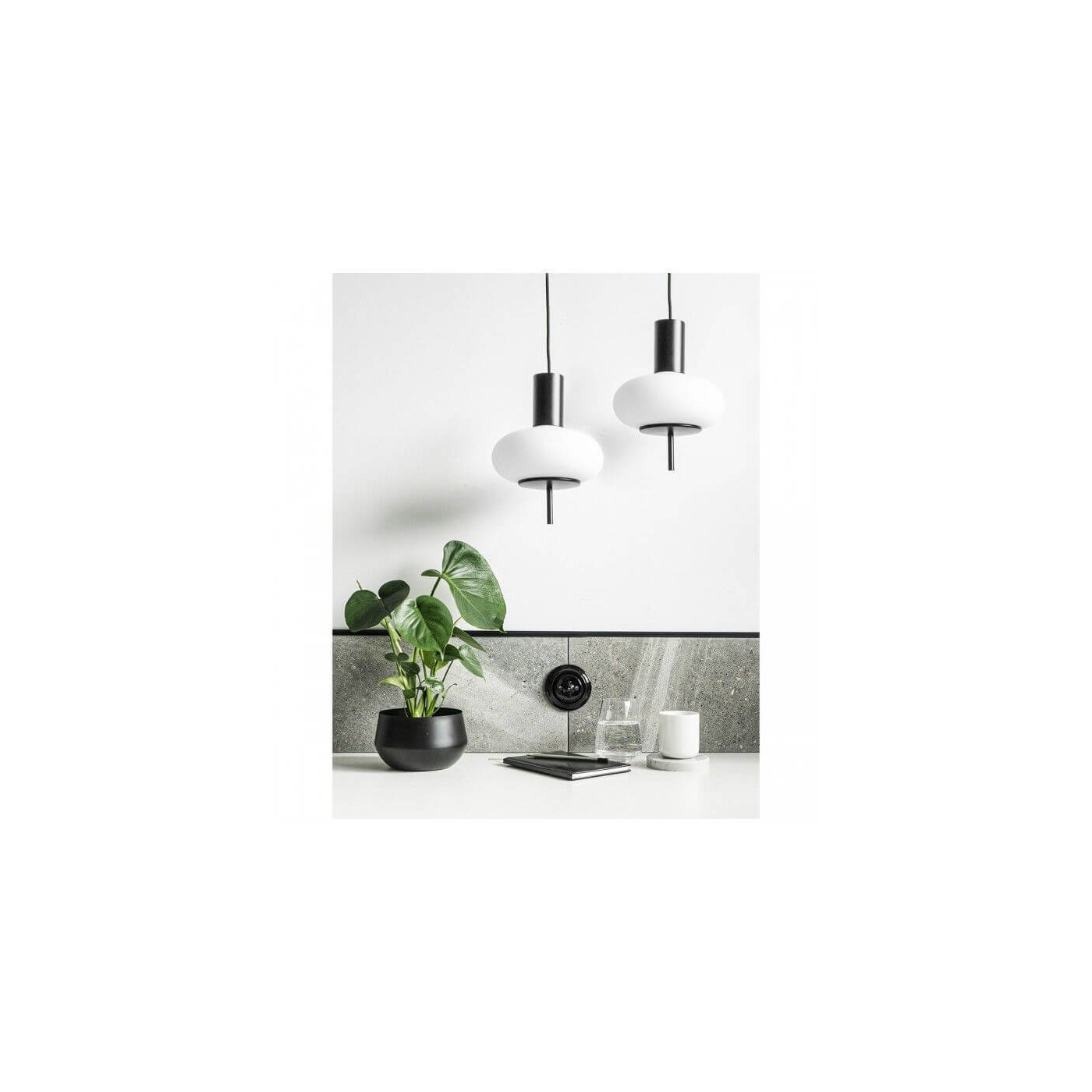 Lampa Wisząca Torni A2 Czarny TOM222P2 Ummo