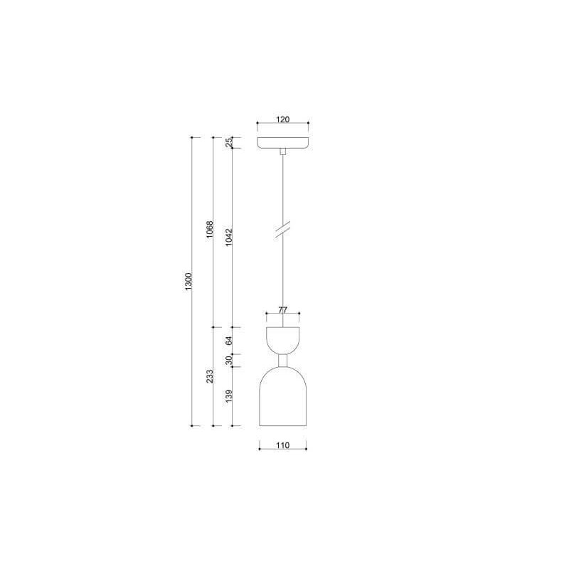 Lampa Wisząca Supuru Biały SUA111P0 Ummo