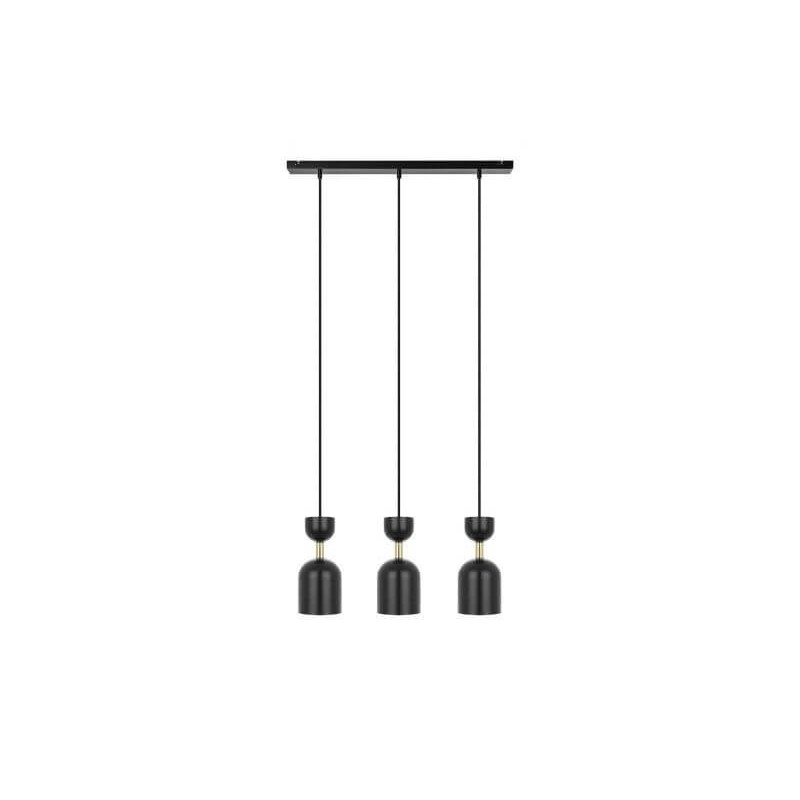 Lampa Wisząca Supuru 3L Czarno-Złoty SUL332P0 Ummo
