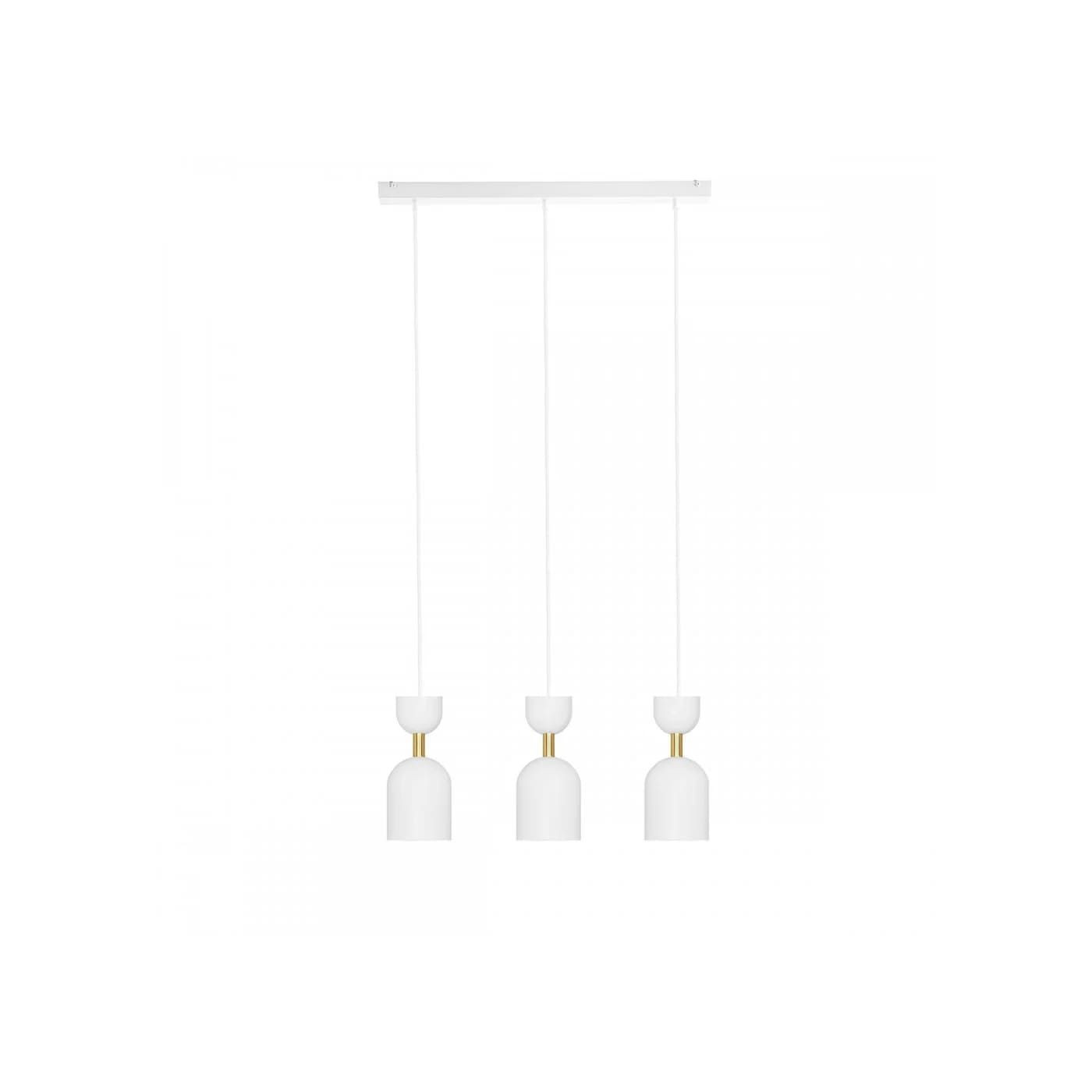 Lampa Wisząca Supuru 3L Złoto-Biały SUL331P0 Ummo